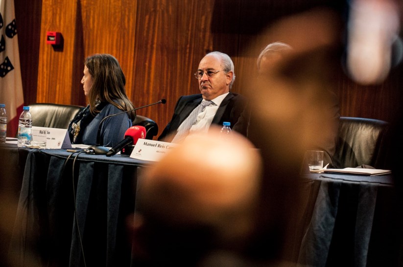 Rui Rio na conferência desta segunda-feira no Porto