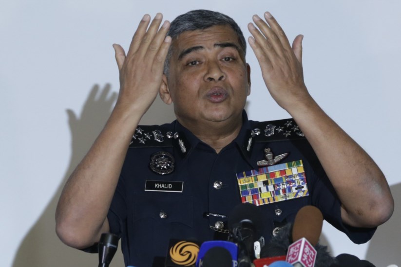 O chefe da polícia malaia fez um ponto da situação do caso