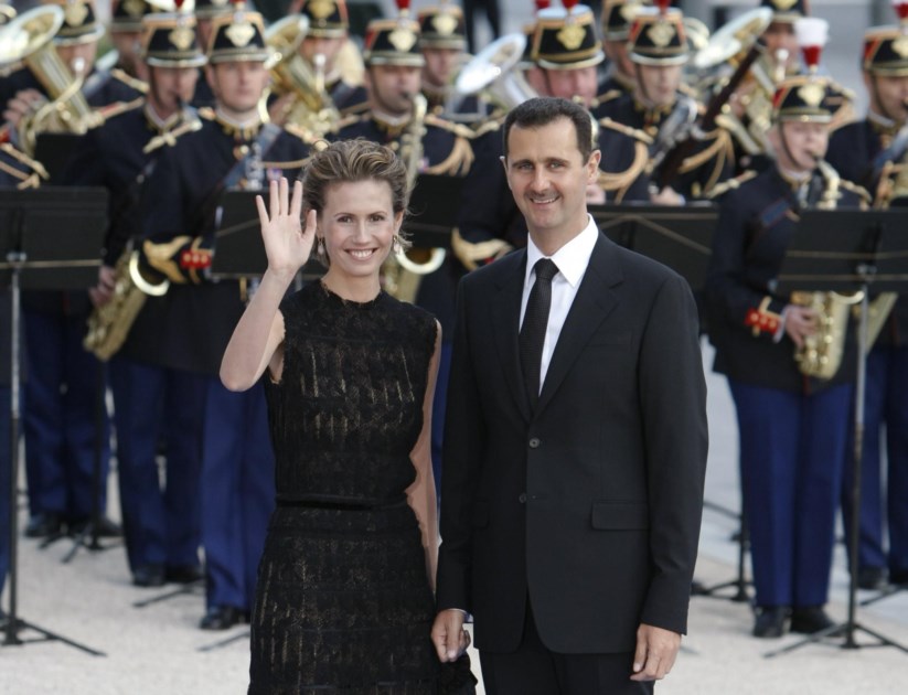 Asma e Bashar al-Assad