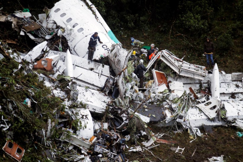 Resultado de imagem para Seguradora diz que o acidente com avião da Chape não estava coberto