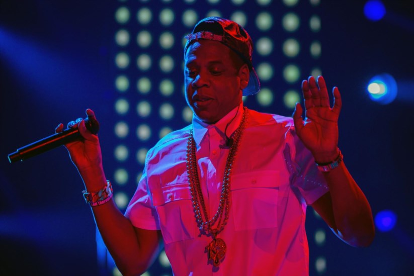 Jay Z em palco em 2013