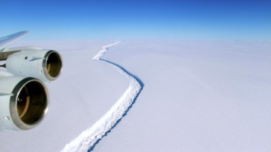 Icebergue gigante desprendeu-se na Antárctida