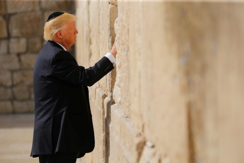 Trump vai reconhecer hoje Jerusalém como a capital de Israel 1182550?tp=UH&db=IMAGENS&w=823