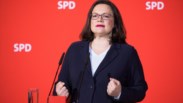 Andrea Nahles vai assumir a liderança do SPD mais cedo que o previsto