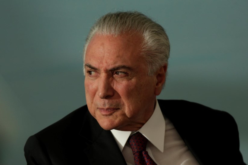 Não é a primeira vez que Temer é suspeito de um caso de corrupção relacionado com o porto de Santos