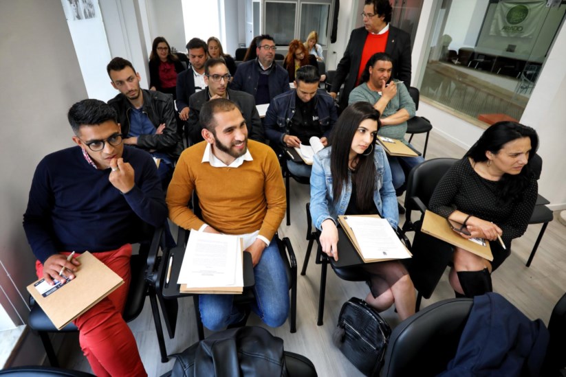 o Conselho da Europa e a associação Letras Nómadas organizaram a Academia de Política