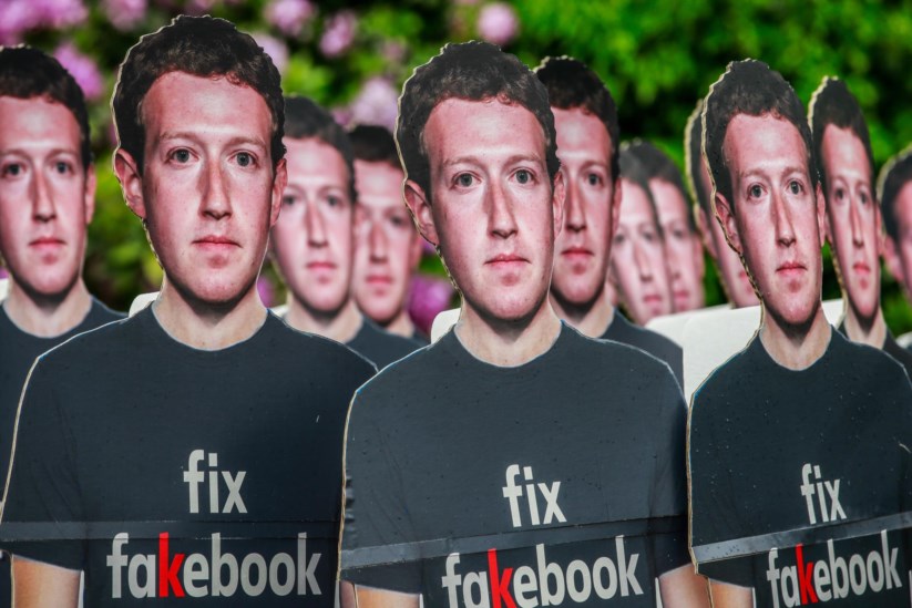 Resultado de imagem para EstarÃ¡ o Facebook a ganhar a luta contra as notÃ­cias falsas?