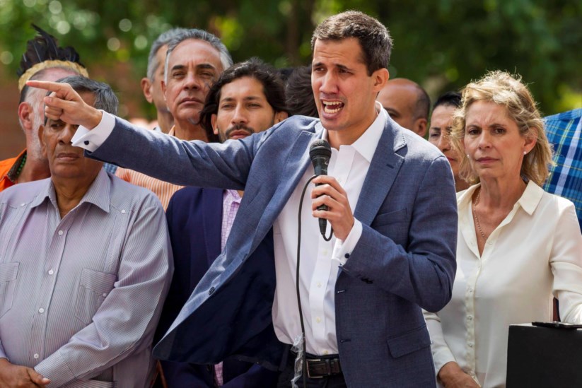 Guaidó pertence ao partido da oposição Vontade Popular