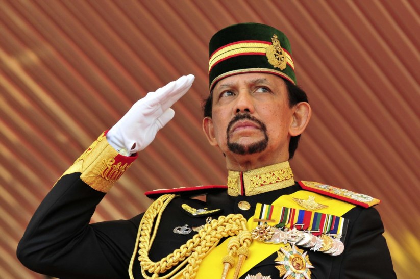 O sultão do Brunei, Hassanal Bolkiah
