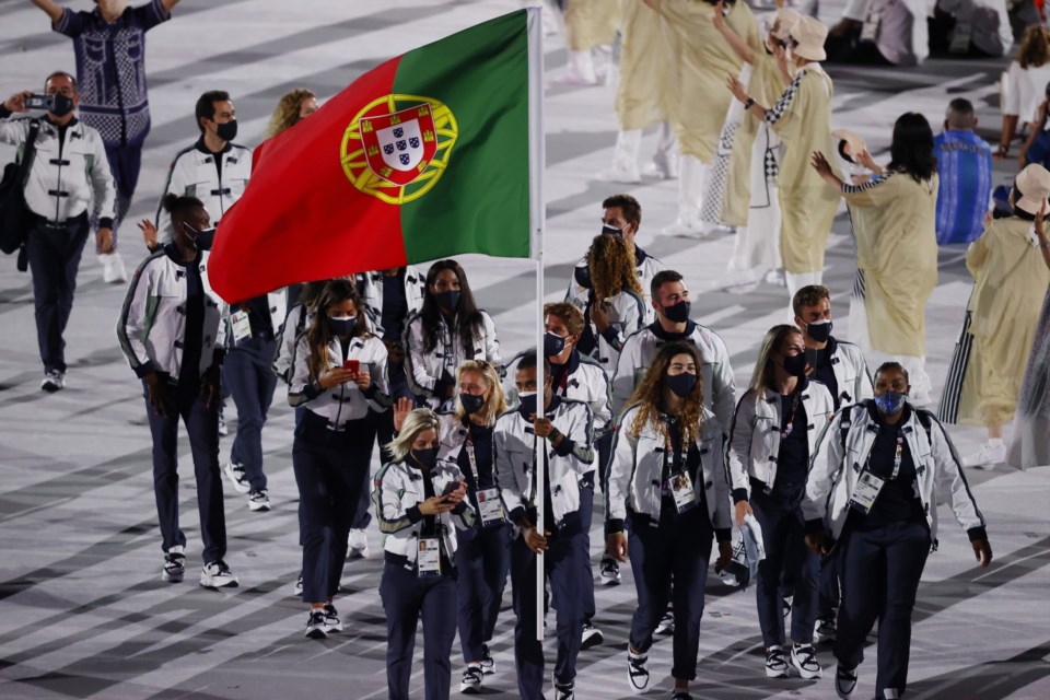 Energia Da Comitiva Portuguesa Marca Cerimonia De Abertura Dos Jogos Olimpicos Toquio 2020 Publico