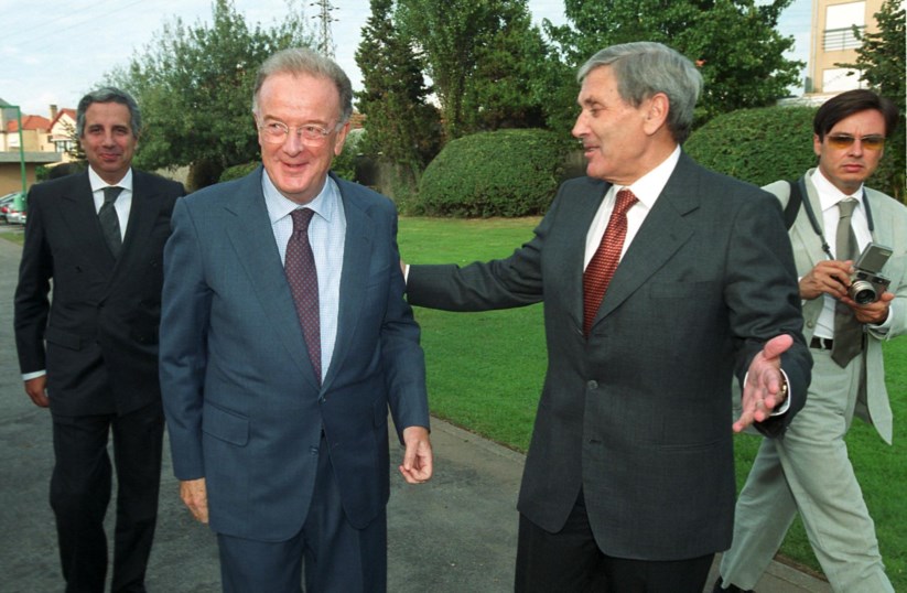 PÚBLICO - Com Jorge Sampaio, na inauguração da COTEC, em 2003