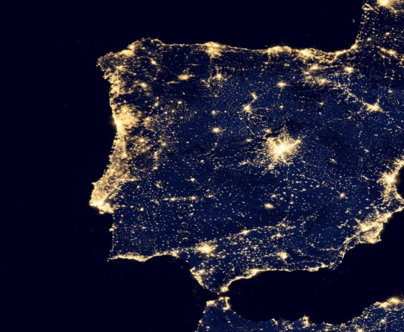 Resultado de imagem para imagem satélite portugal