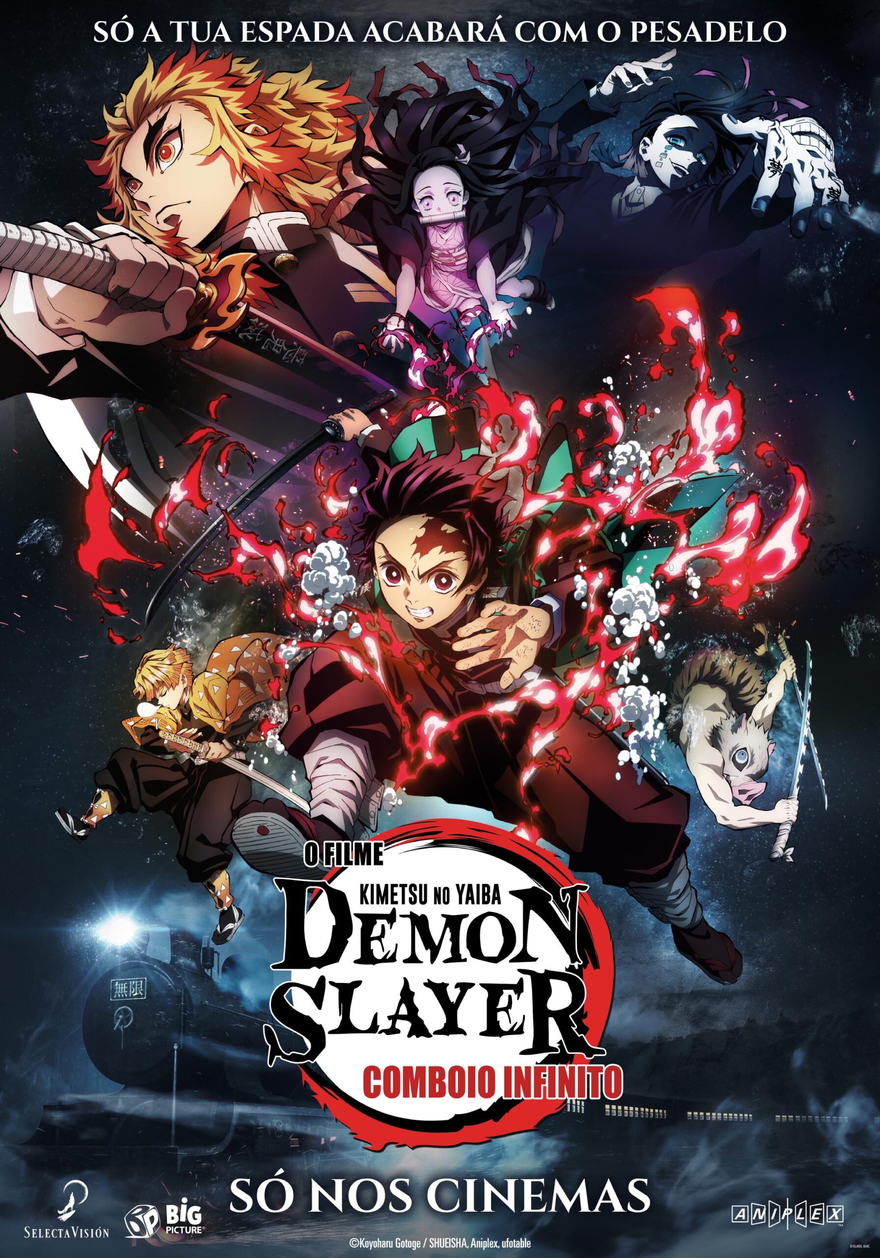 Demon Slayer – Kimetsu No Yaiba – O filme: Comboio Infinito, em